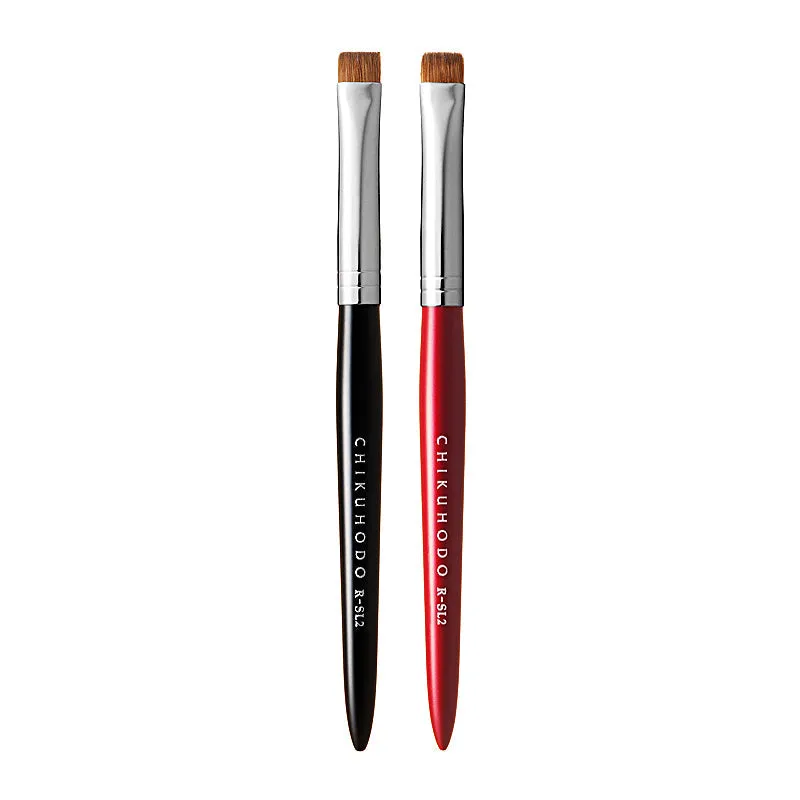 Chikuhodo Shadow-Liner Brush, Regular Series (R-SL2 Black, RR-SL2 Red)