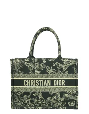 Christian Dior 2023 Black/Gold New York Medium Book Tote Bag