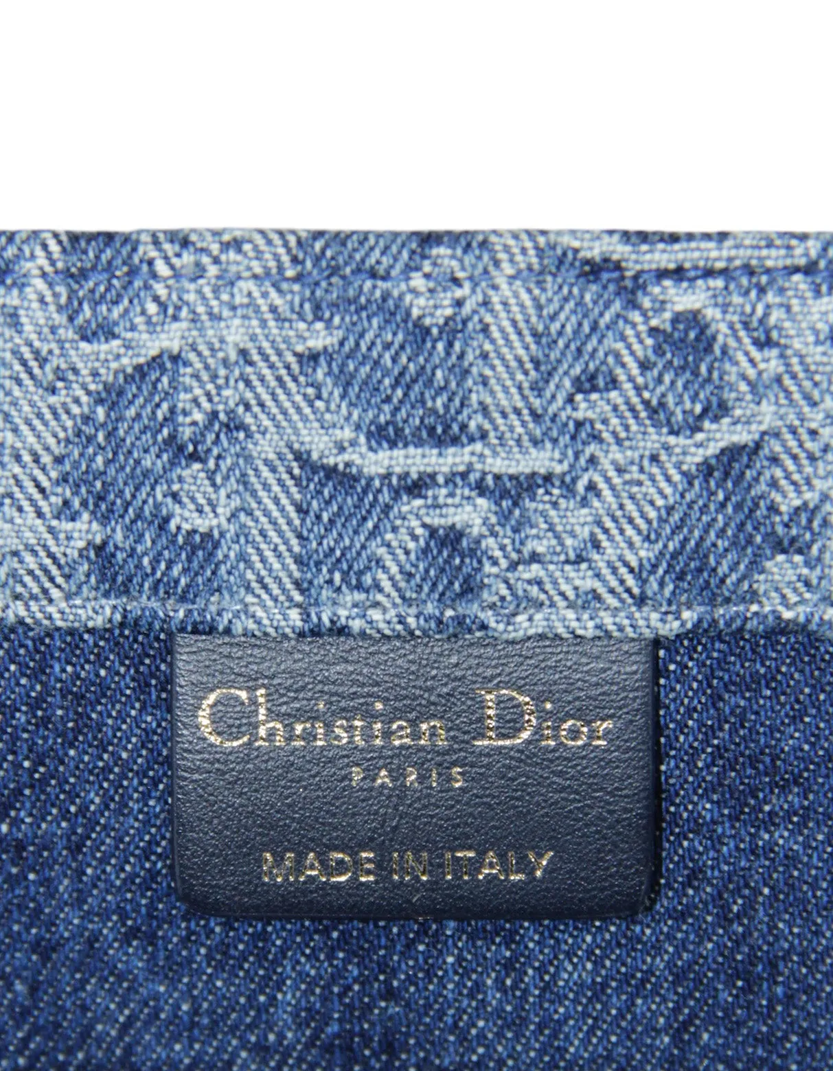 Christian Dior Denim Ombre Medium Book Tote