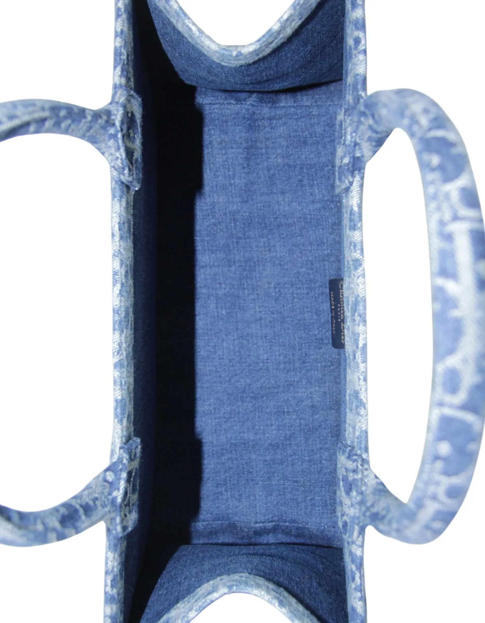 Christian Dior Denim Ombre Medium Book Tote