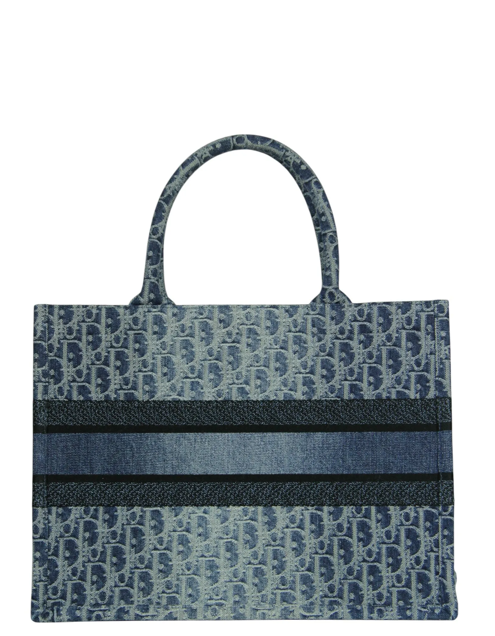 Christian Dior Denim Ombre Medium Book Tote