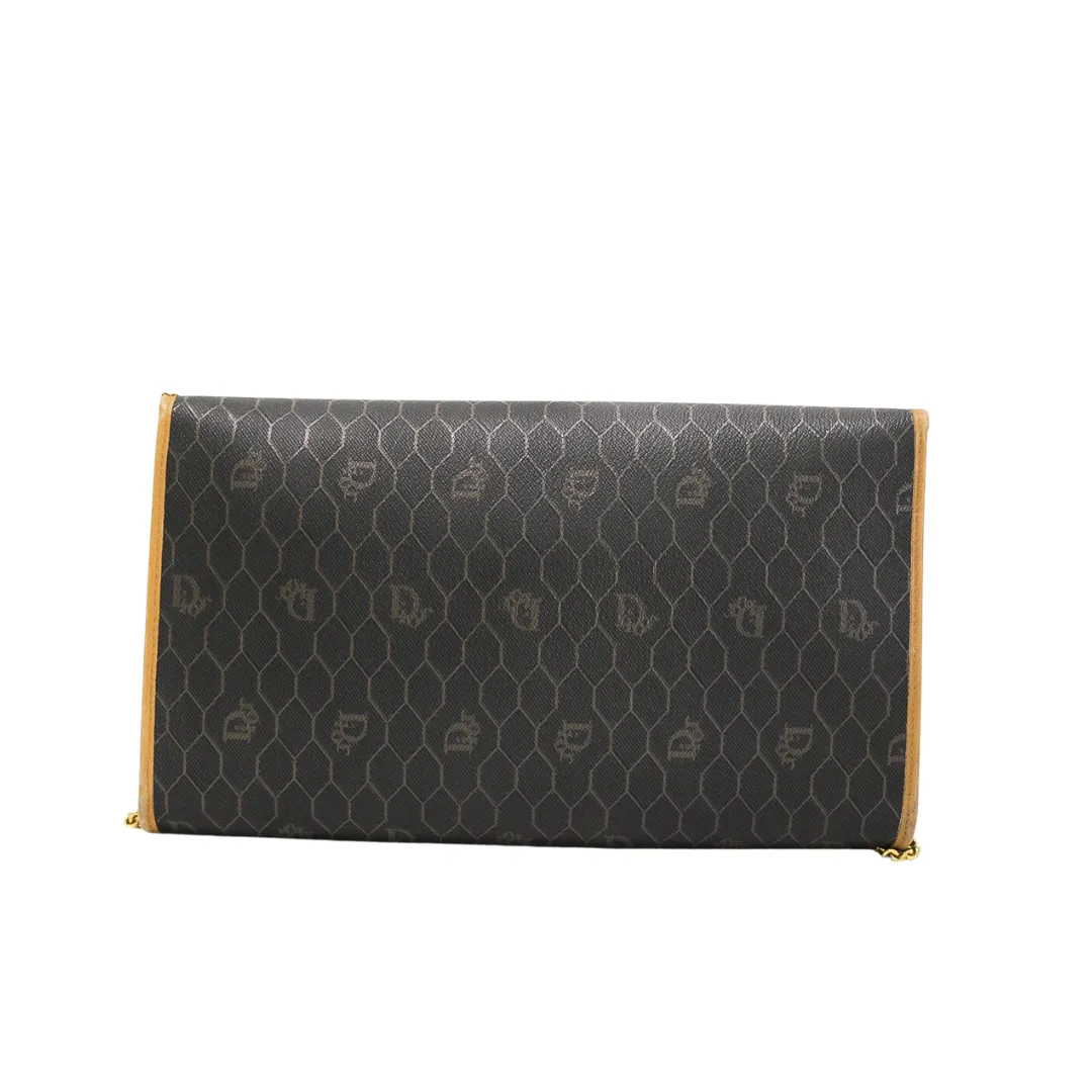 CHRISTIAN DIOR VINTAGE HONEYCOMB SHOULDER BAG