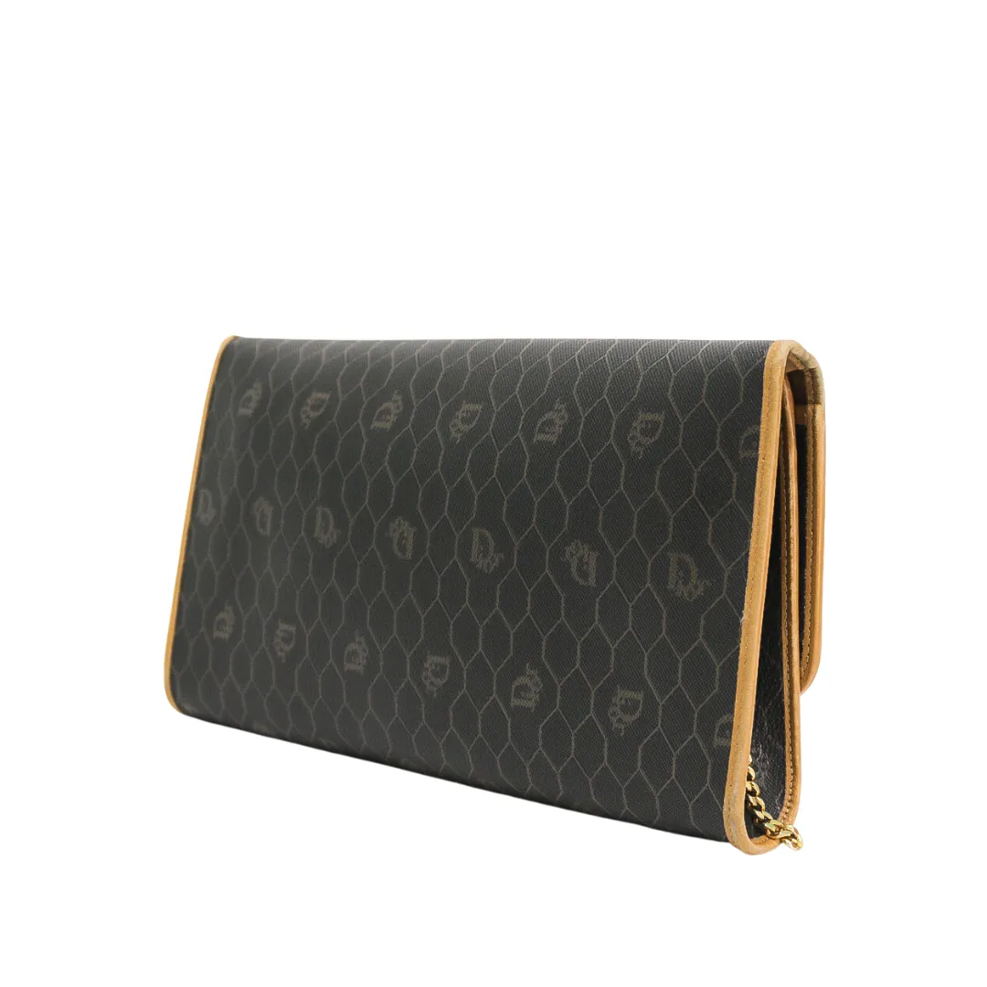 CHRISTIAN DIOR VINTAGE HONEYCOMB SHOULDER BAG