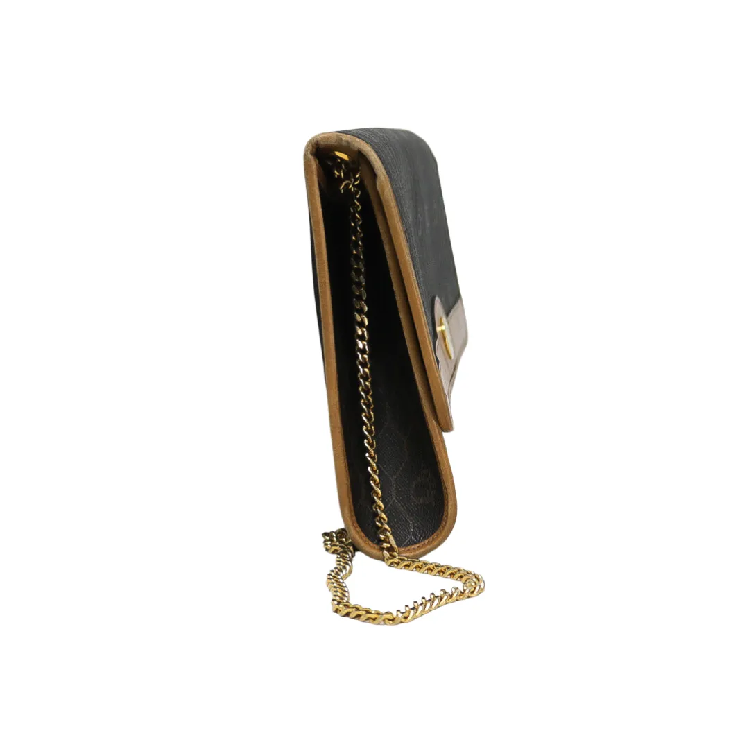 CHRISTIAN DIOR VINTAGE HONEYCOMB SHOULDER BAG