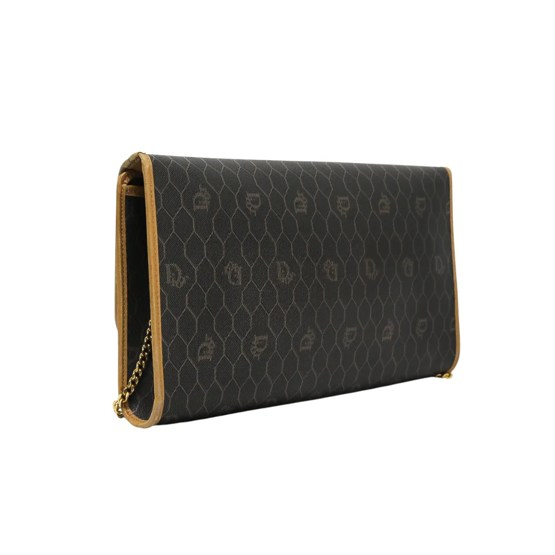 CHRISTIAN DIOR VINTAGE HONEYCOMB SHOULDER BAG