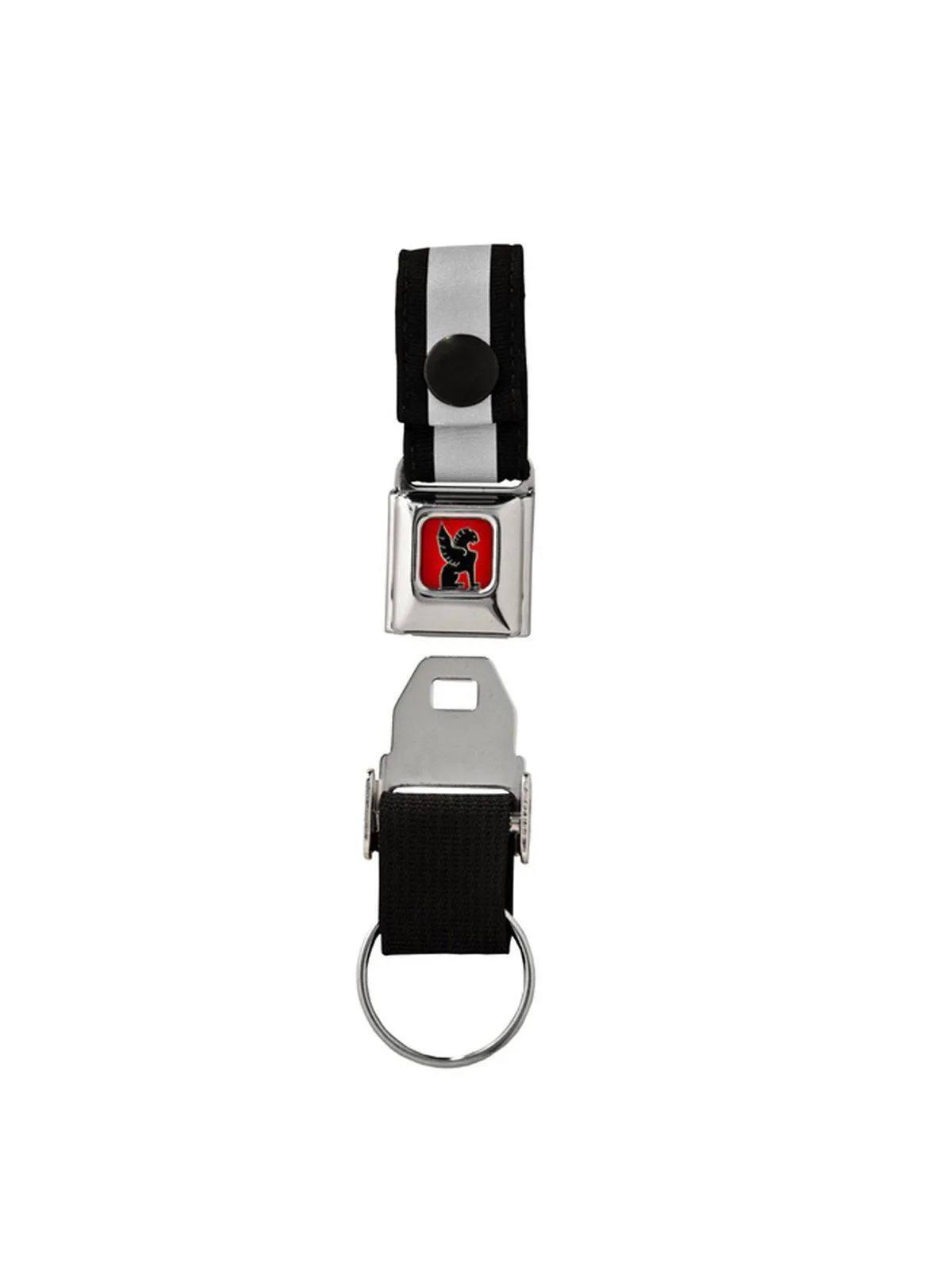Chrome Industries Mini Buckle Key Chain Silver