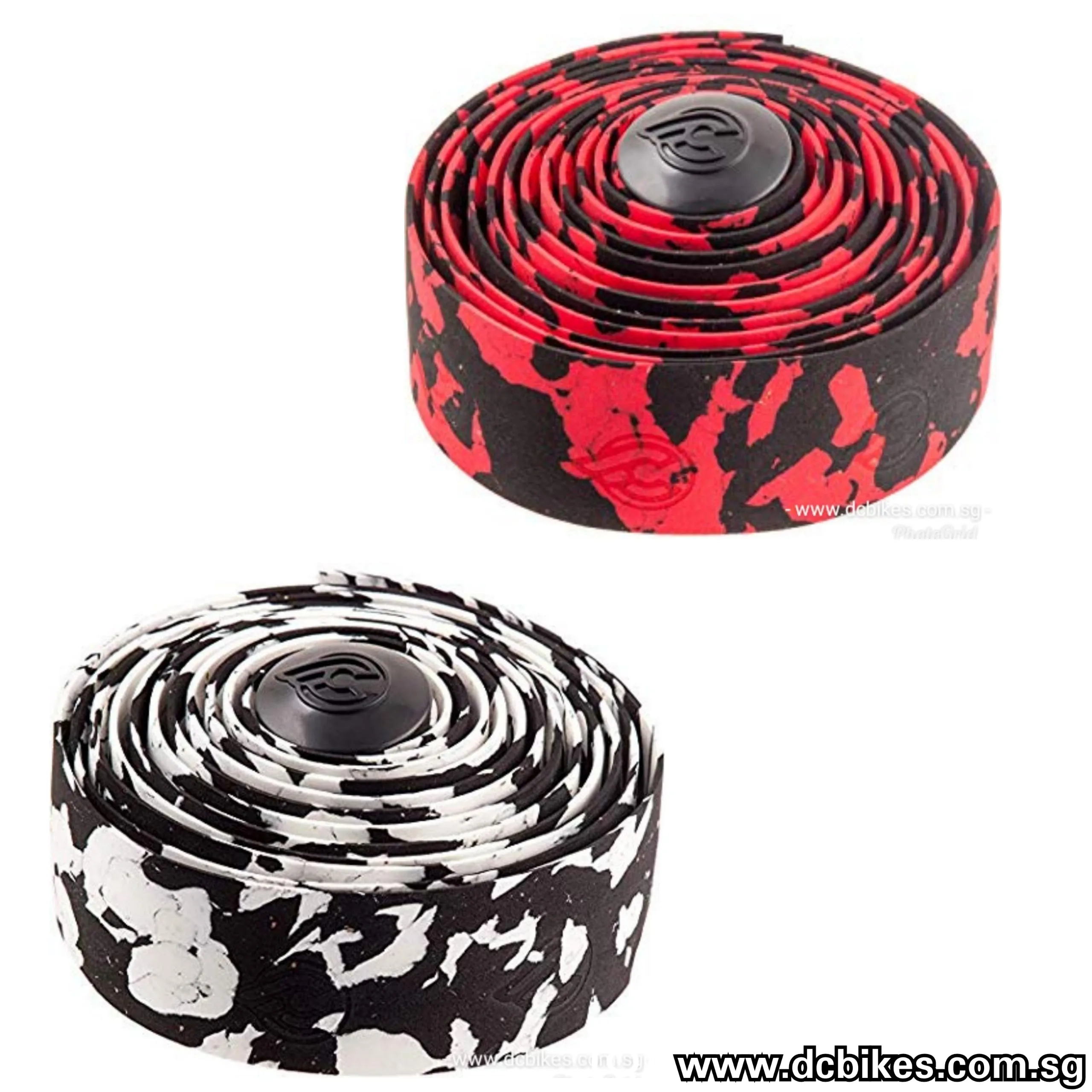 Cinelli Road/Fixie Colour Splash Cork Bar Grip Tape   End Caps