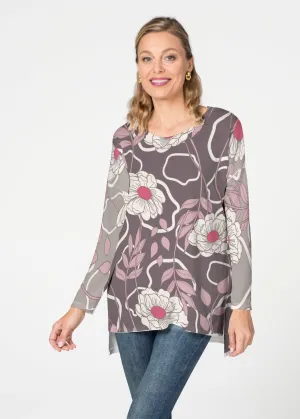 Clarisse (8125) ~ Slouchy Butterknit Top