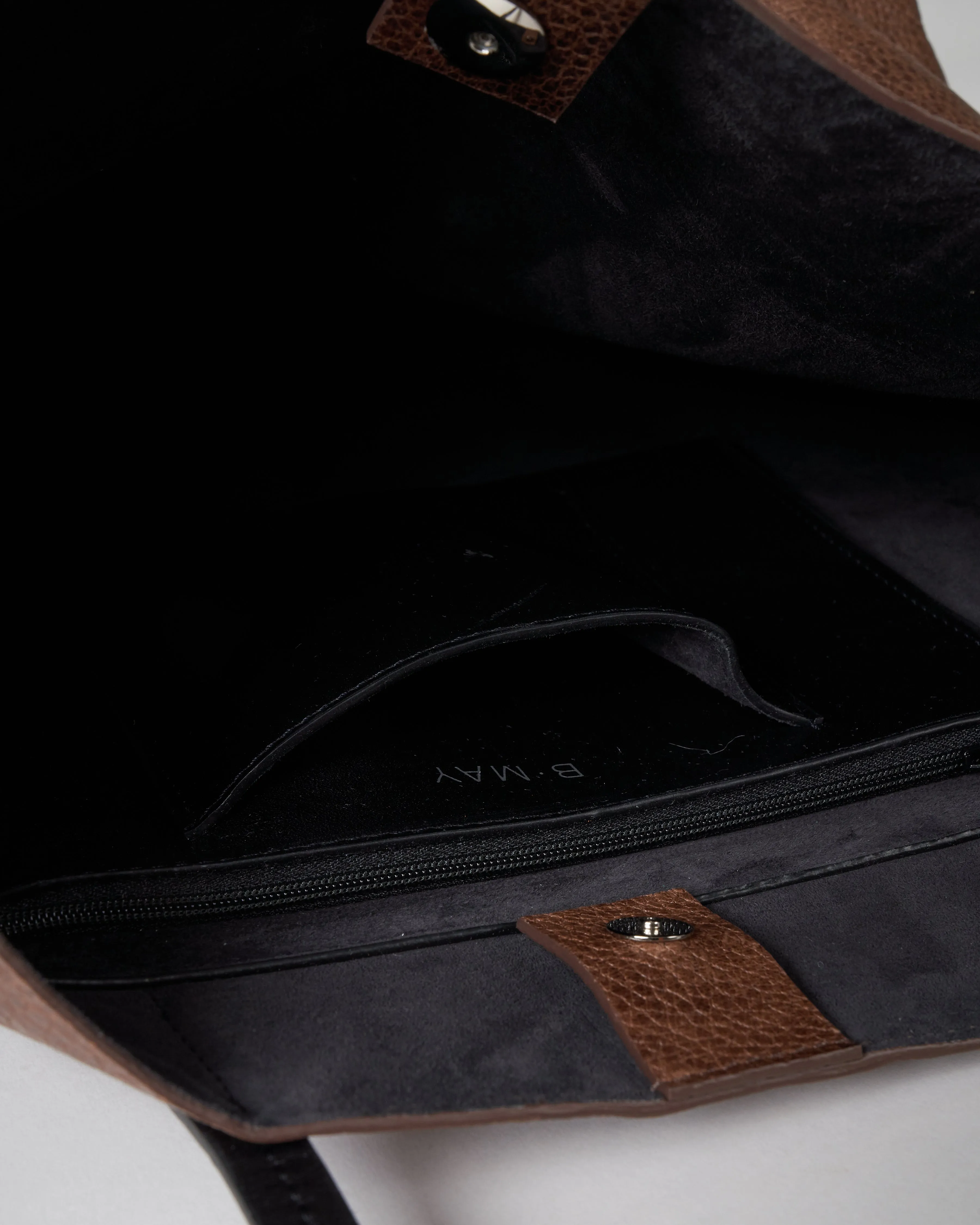 classic shopper tote - mocha ovino