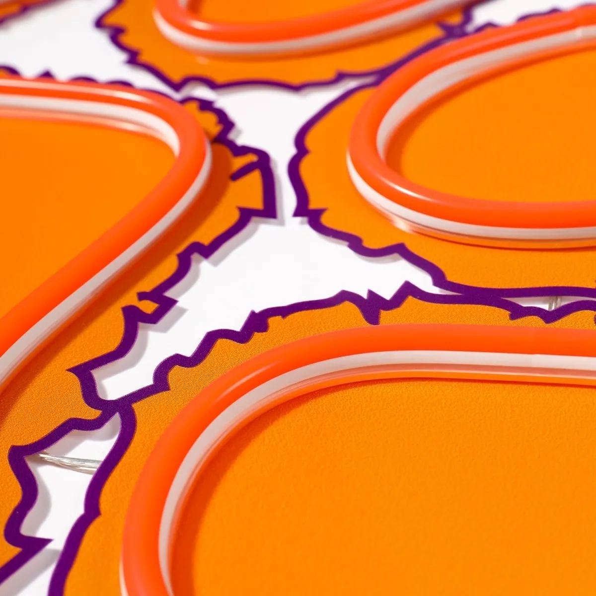 Clemson Tigers: Die-Cut LED Neon Sign