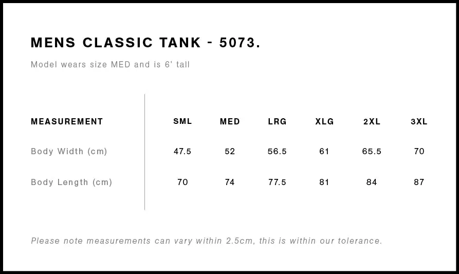 Coast Swim Club Unisex Classic Tank