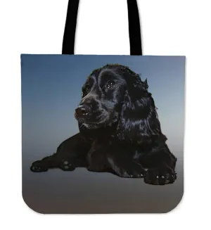 Cocker Spaniel Cotton Tote Bag