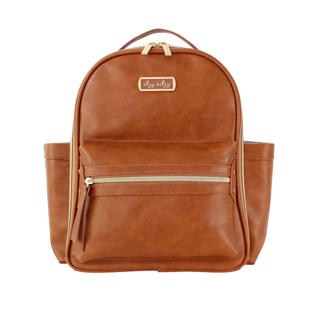 Cognac Itzy Mini Diaper Bag