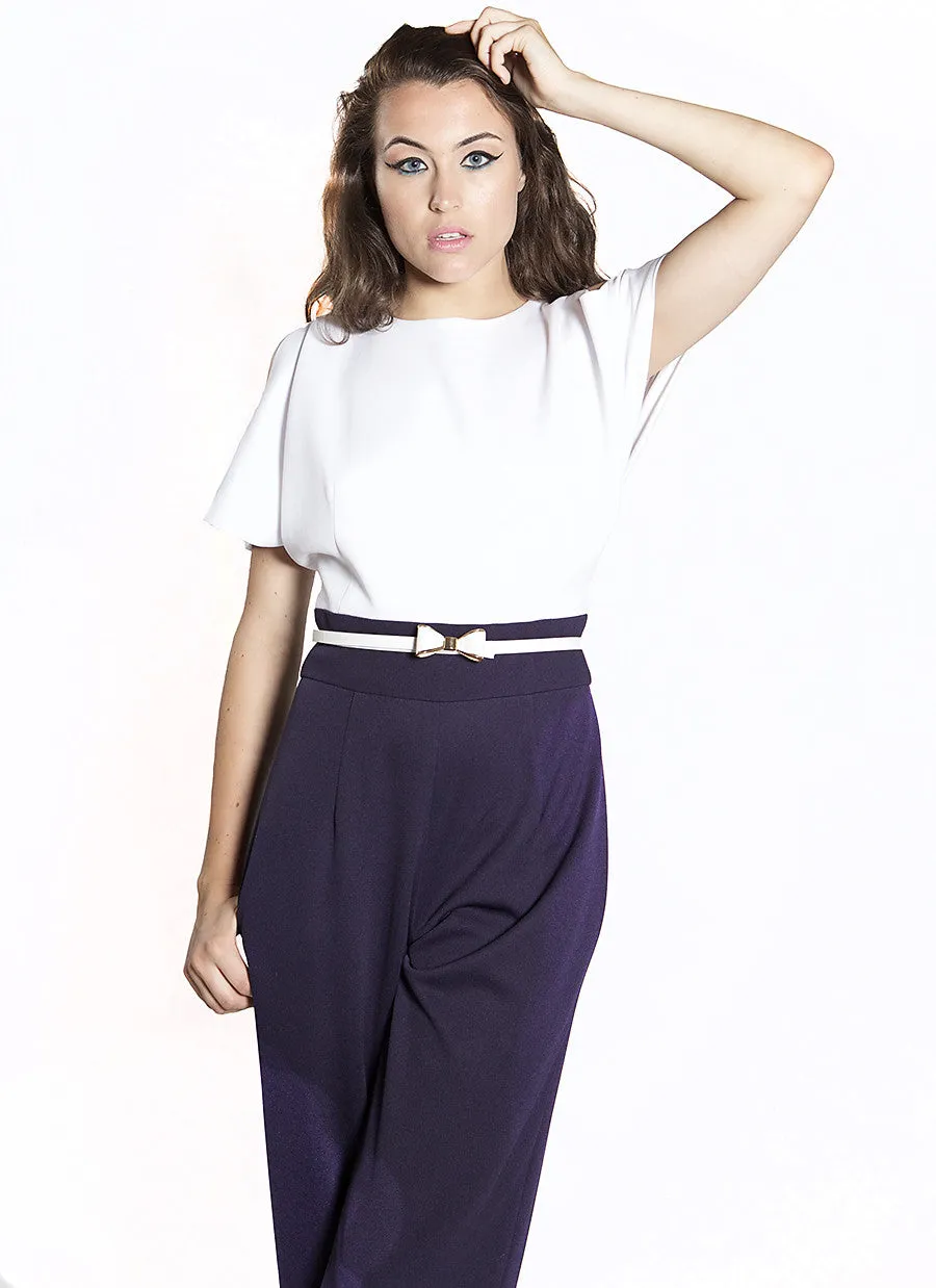 Cold-Shoulder Jumpsuit