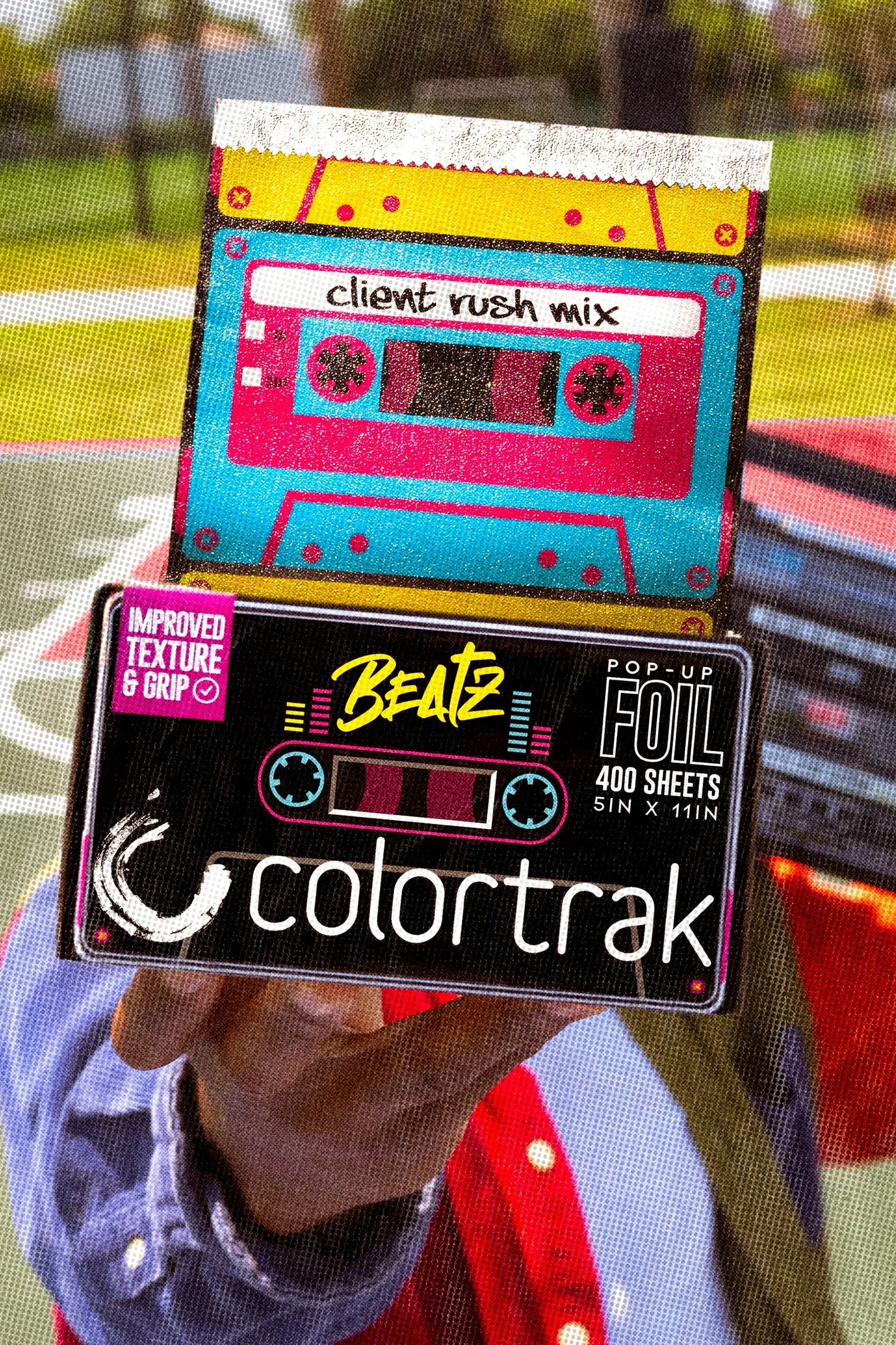 Colortrak Beatz Pop-Up Foil 127 x 280mm (5x11) 400 Sheets