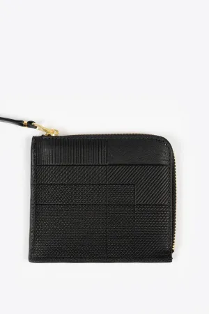 COMME DES GARCONS INTERSECTION LINES WALLET SA3100 BLACK