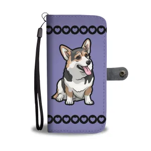 Corgi Phone Case Wallet - Tri