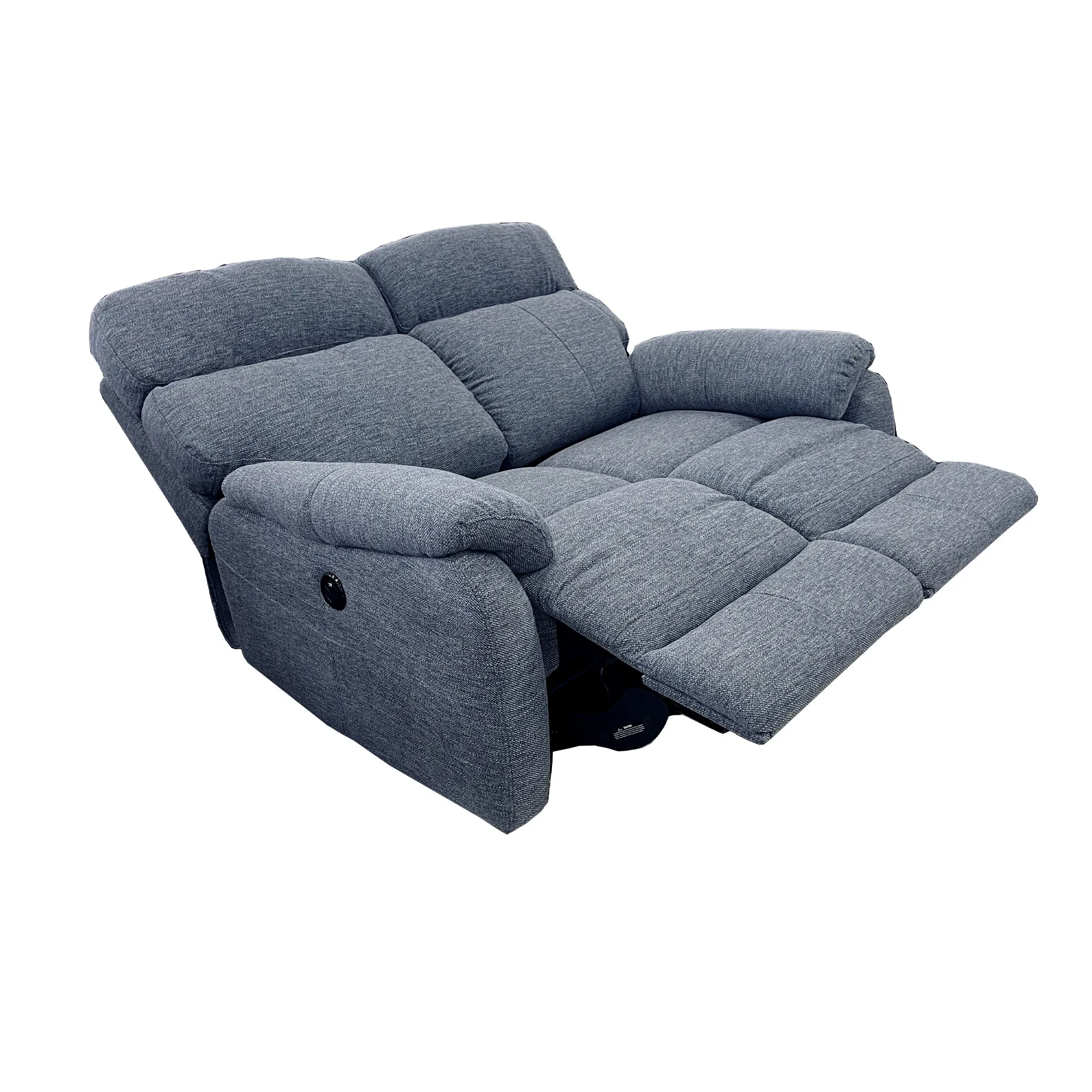 Cortez 3ReRe 2ReRe - Power Recliner Suite - Urban Sofa - Thunderstorm Fabric
