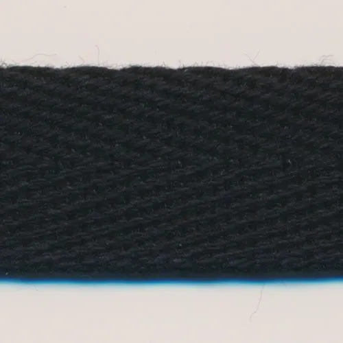 Cotton Herringbone Ribbon #50 Black