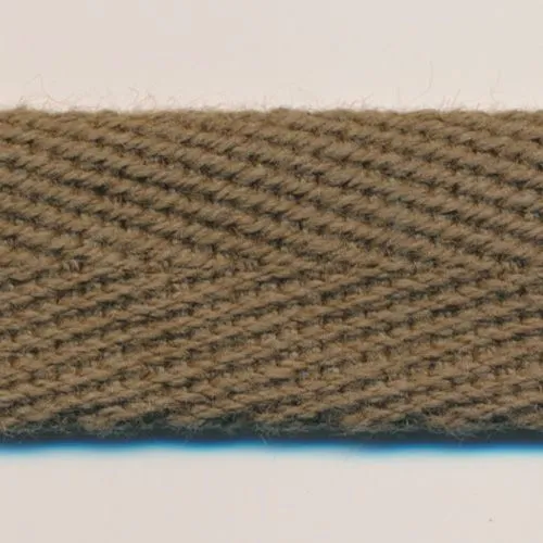 Cotton Herringbone Ribbon #72 Leaf Green