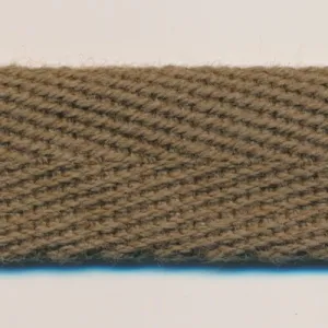 Cotton Herringbone Ribbon #72 Leaf Green