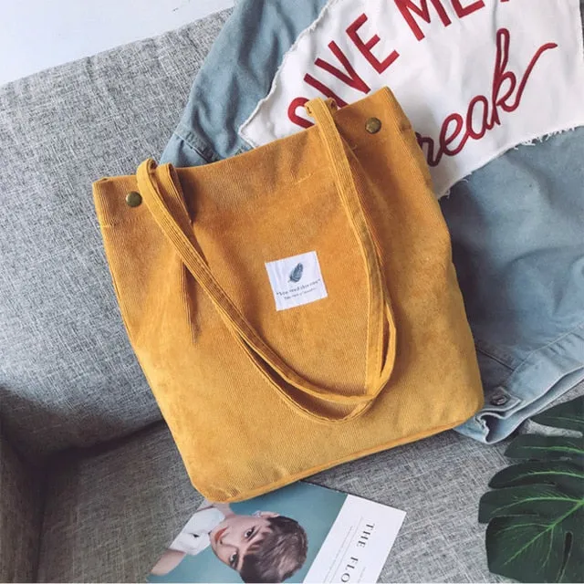 Cotton Shoulder Bag