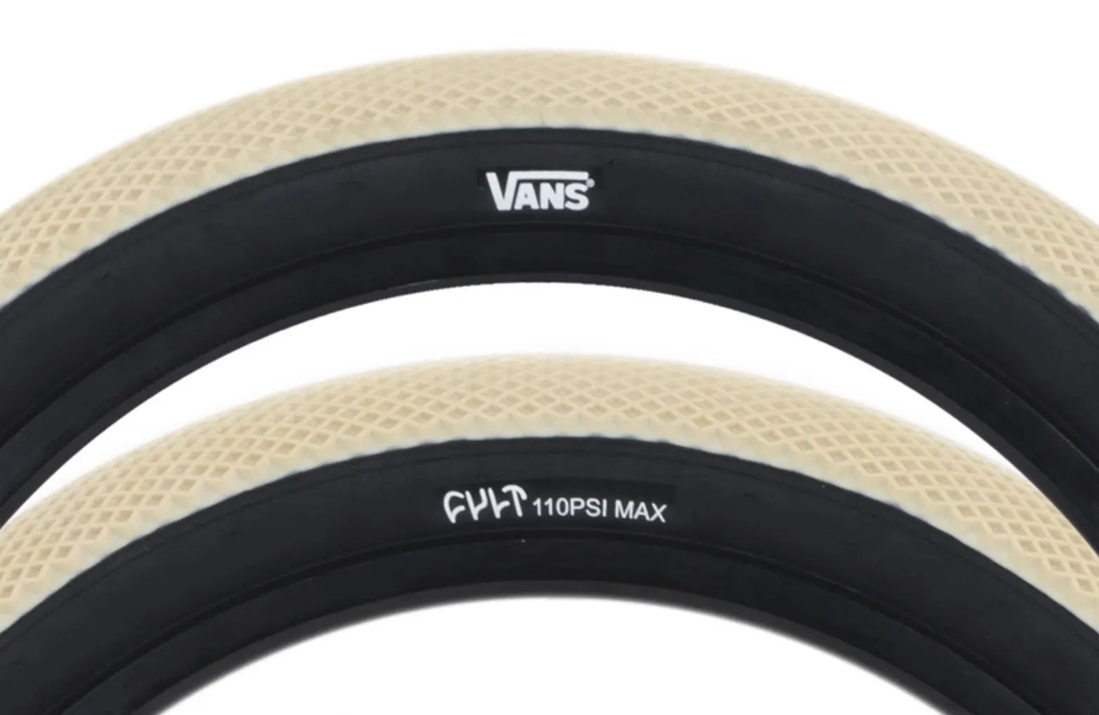 CULT VANS TYRE 20" CREAM/BLACK