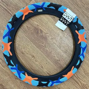Cult x Vans 20 inch Tyre Blue / Orange Camo