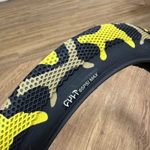 Cult x Vans 26 inch Tyre Yellow Camo