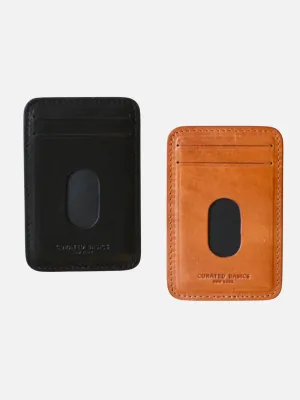 Curated Basics MagSafe Leather Cardholder