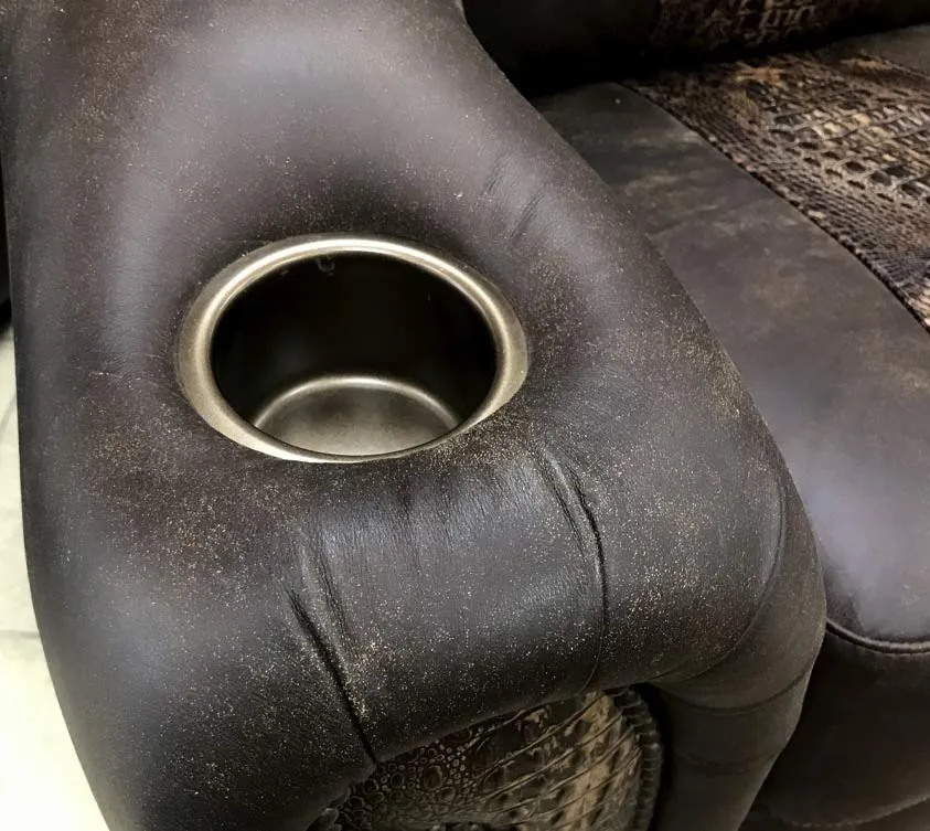 Custom Power Nevada Recliner in Dakota Brown