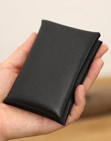 Cute Blue Leather Card Holders Women Coin Wallet Multi Card Wallet For Women