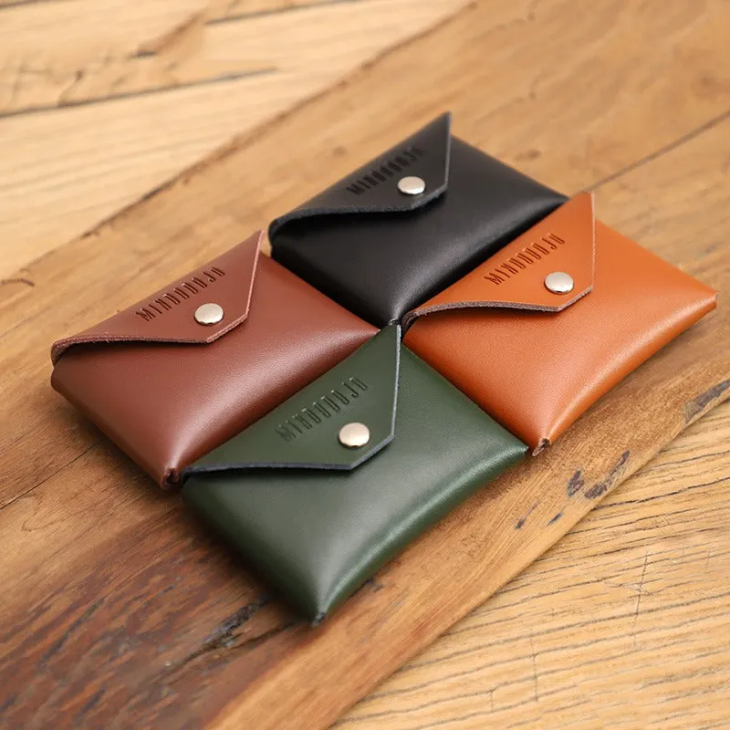 Cute Green Leather Card Holder Women Coin Wallet Multi Card Wallets For Women