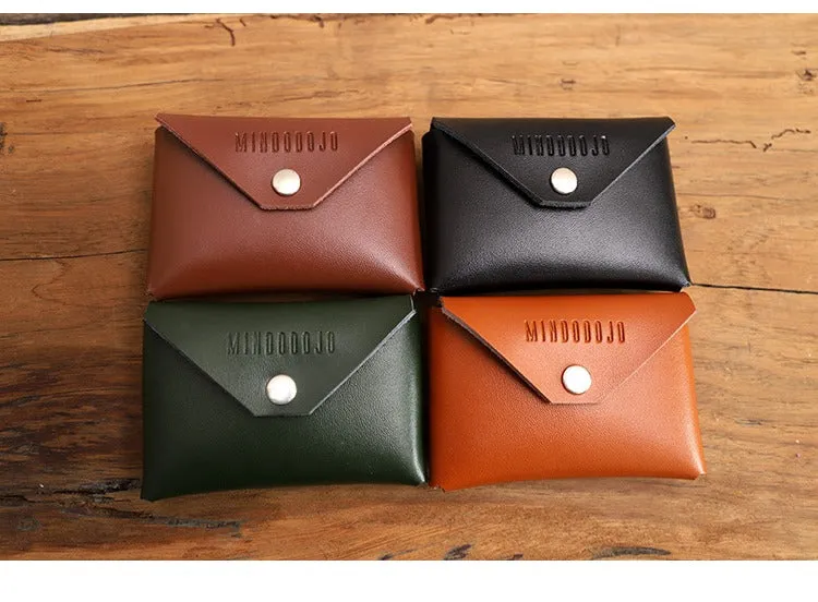 Cute Green Leather Card Holder Women Coin Wallet Multi Card Wallets For Women