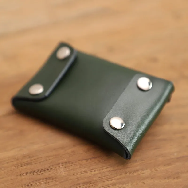 Cute Green Leather Card Holder Women Coin Wallet Multi Card Wallets For Women