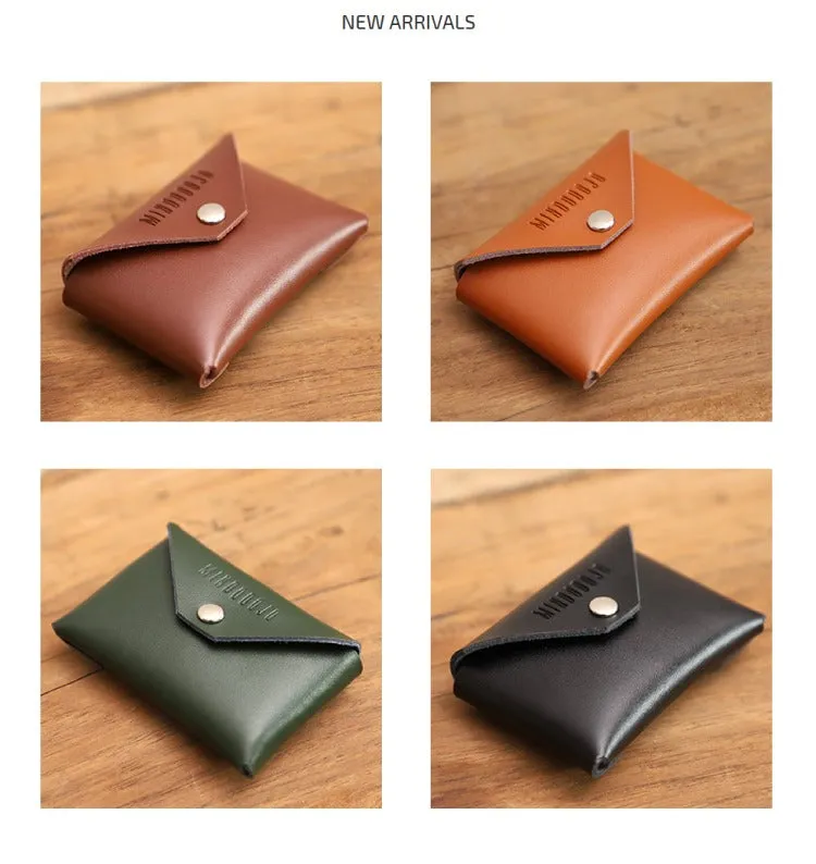 Cute Green Leather Card Holder Women Coin Wallet Multi Card Wallets For Women