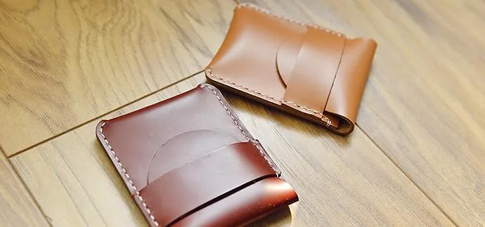 CUTE Women Card Change Holder Pouch HANDMADE LEATHER PERSONALIZED MONOGRAMMED GIFT CUSTOM Coin Wallet Holder