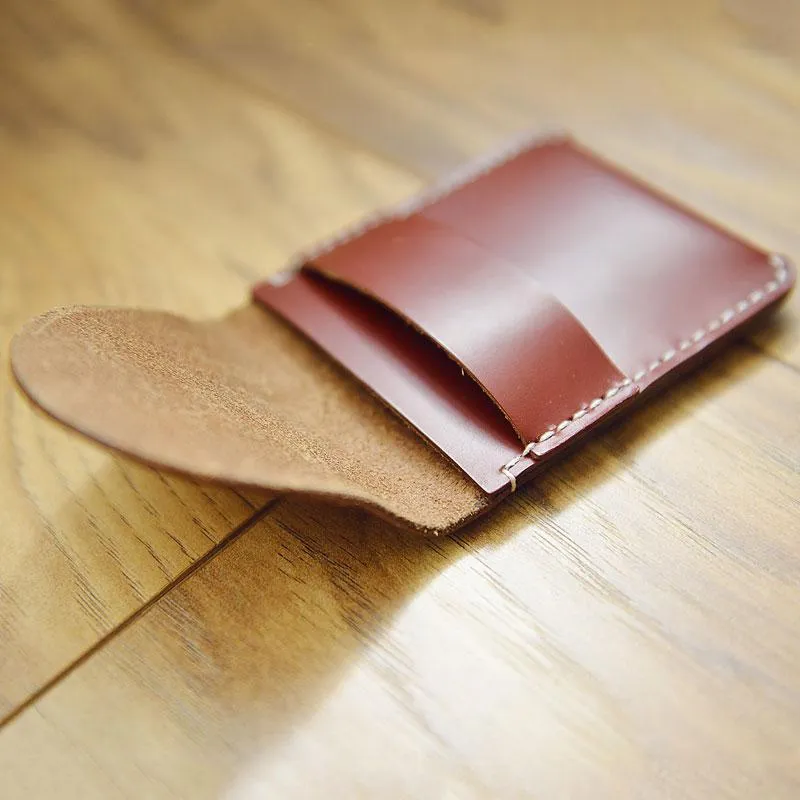 CUTE Women Card Change Holder Pouch HANDMADE LEATHER PERSONALIZED MONOGRAMMED GIFT CUSTOM Coin Wallet Holder