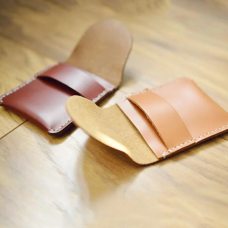CUTE Women Card Change Holder Pouch HANDMADE LEATHER PERSONALIZED MONOGRAMMED GIFT CUSTOM Coin Wallet Holder