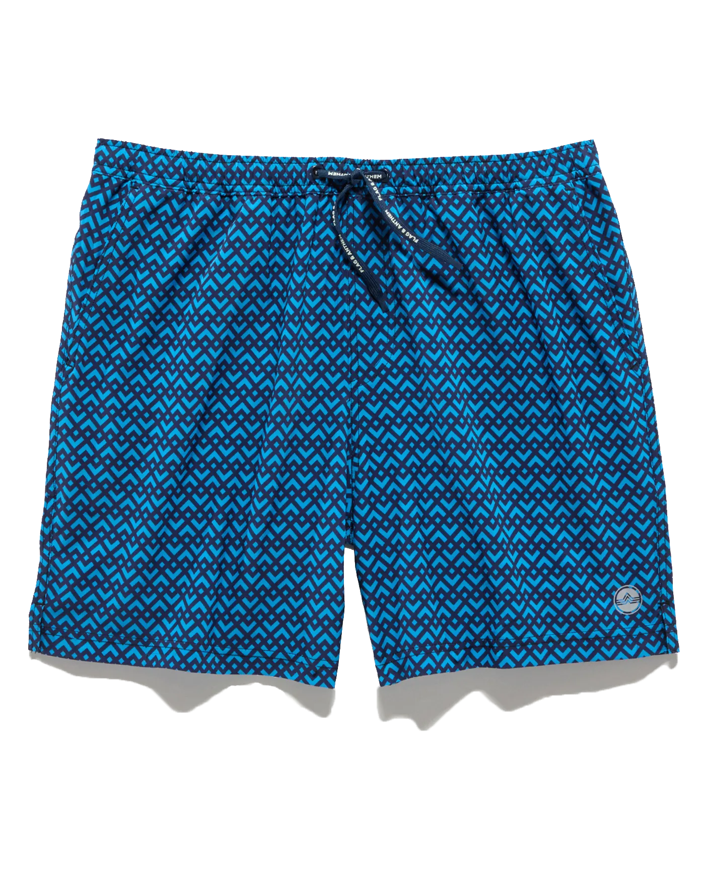 DAVIE GEO PRINT SWIM SHORT - 6.5” INSEAM