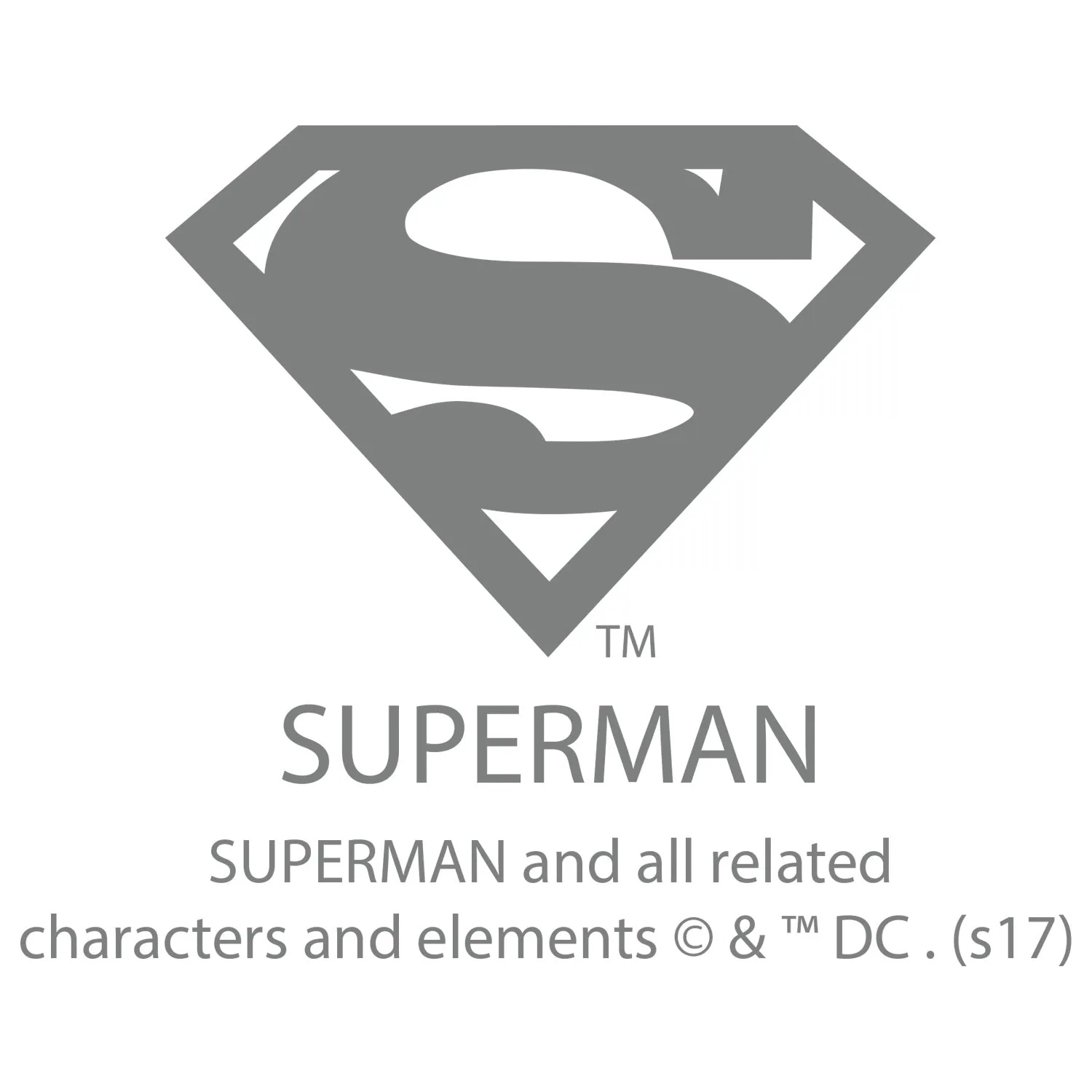 DC Comics Superman Graffiti Official Women's T-shirt (White)