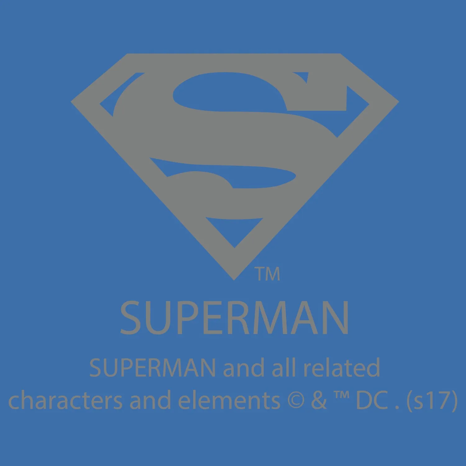 DC Comics Superman Logo Glass Official Men's T-shirt