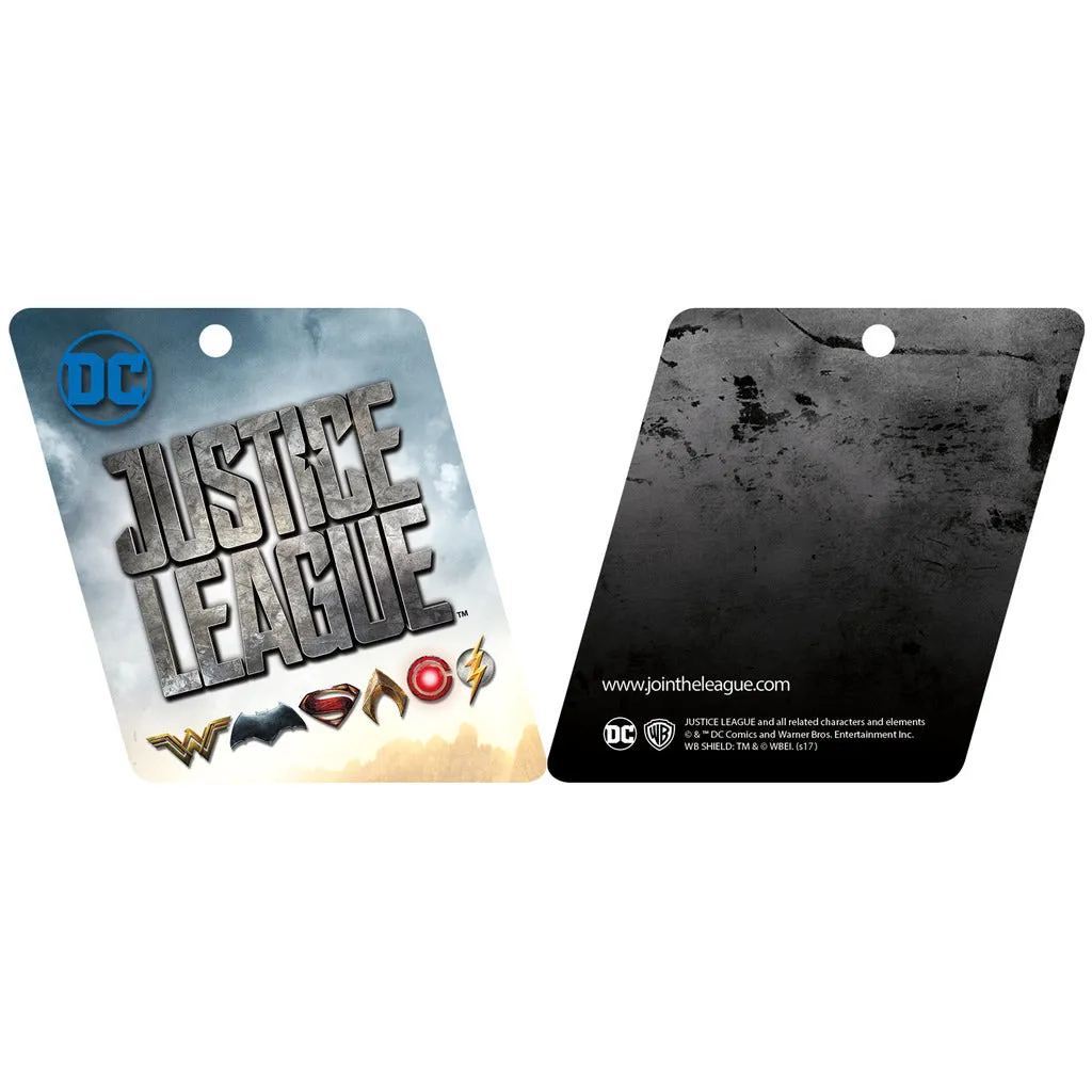 DC Justice League Poster Save The World Official Men's T-shirt (Black)