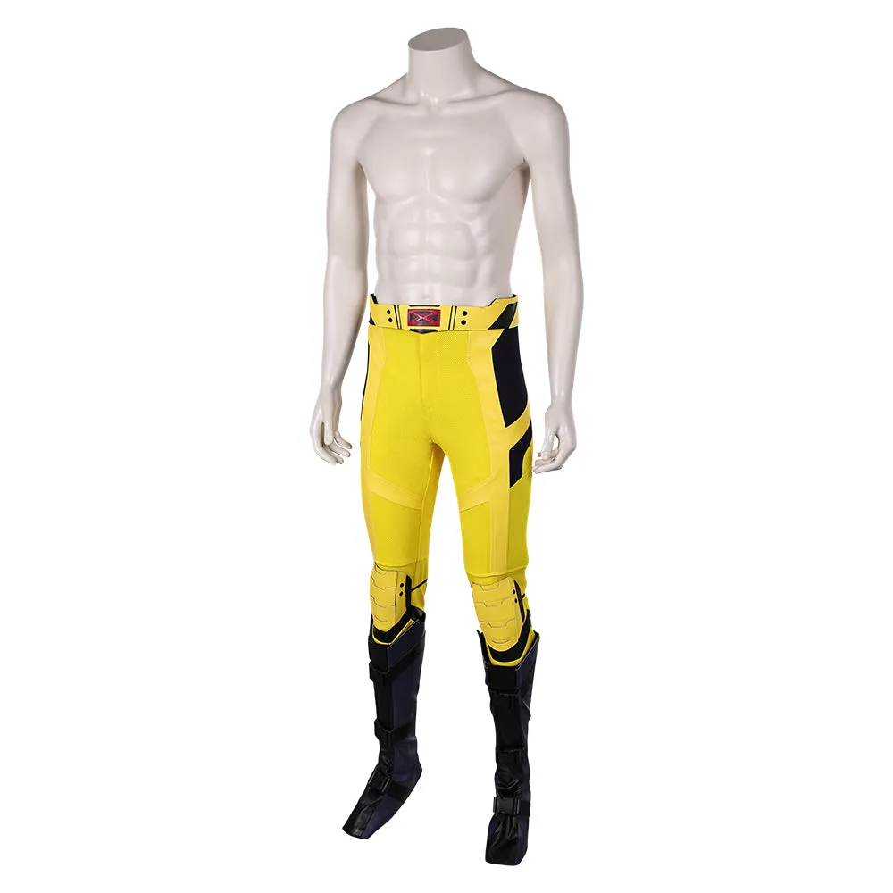 Deadpool & Wolverine Wolverine  Logan Yellow Pants Cosplay Costume Outfits