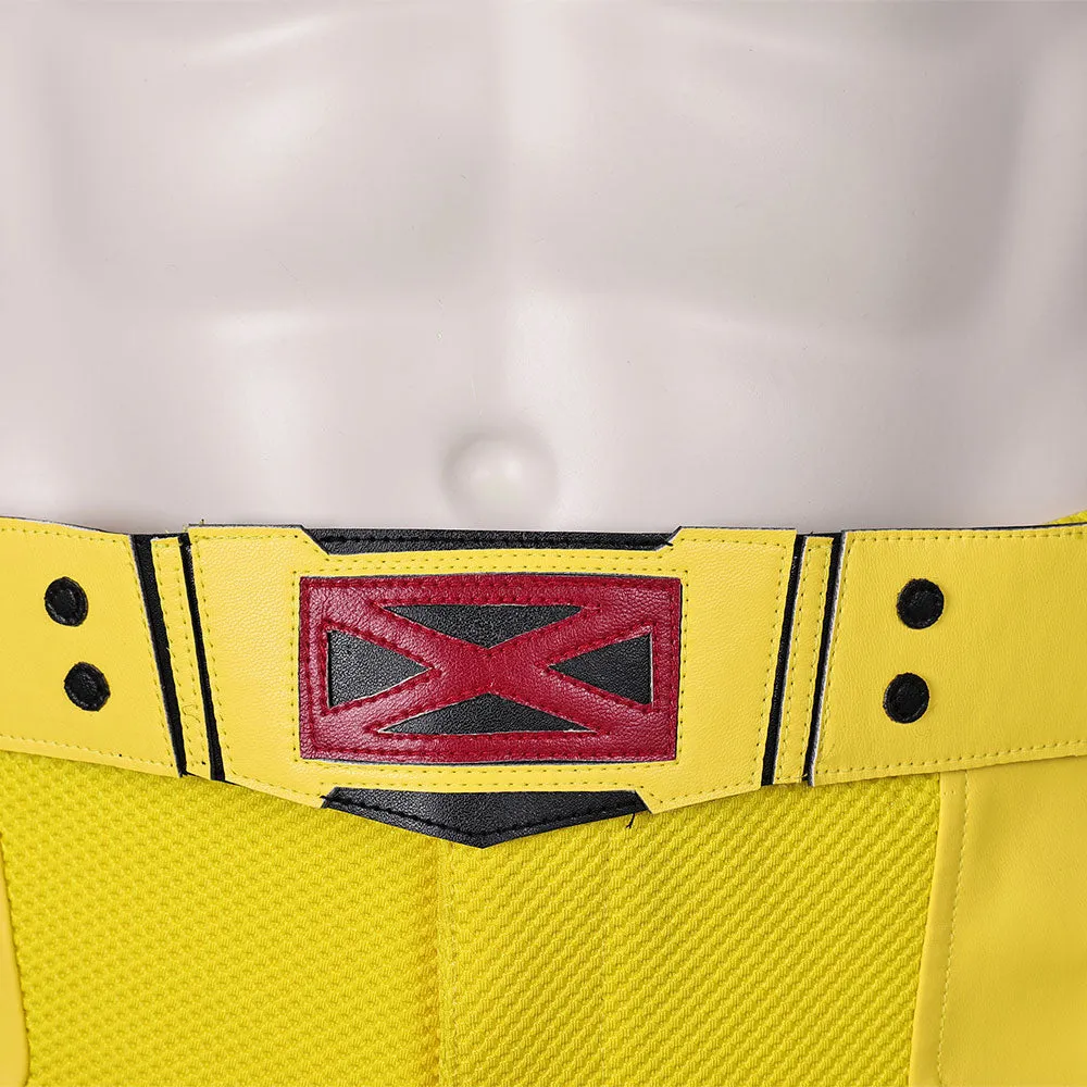 Deadpool & Wolverine Wolverine  Logan Yellow Pants Cosplay Costume Outfits