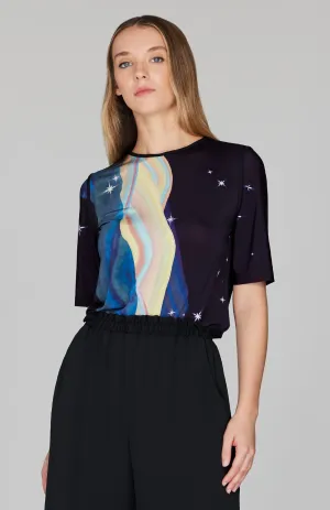 Desert Dreams T-Shirt w/ Contrast Bias