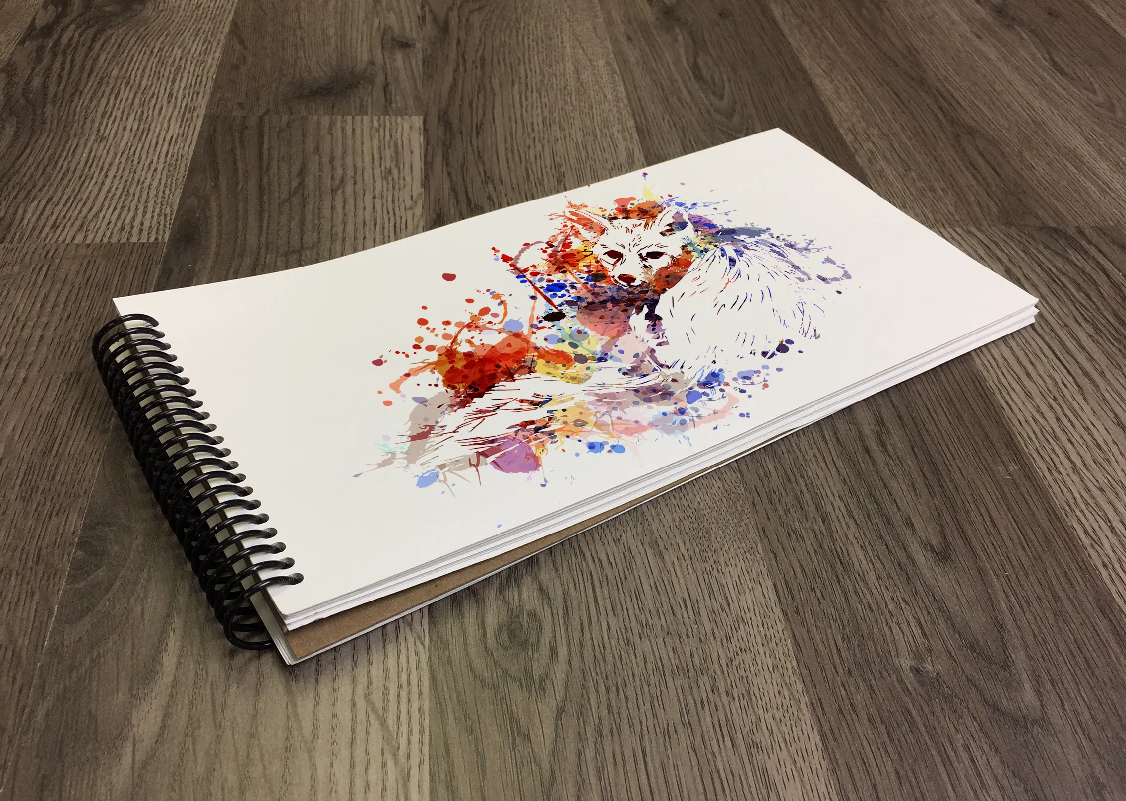 Design Ideation QUICK DRAW Drawing Book : SIMPLE SKETCH COVER. Multi-media Paper Book. (6" x 12") SB-LS