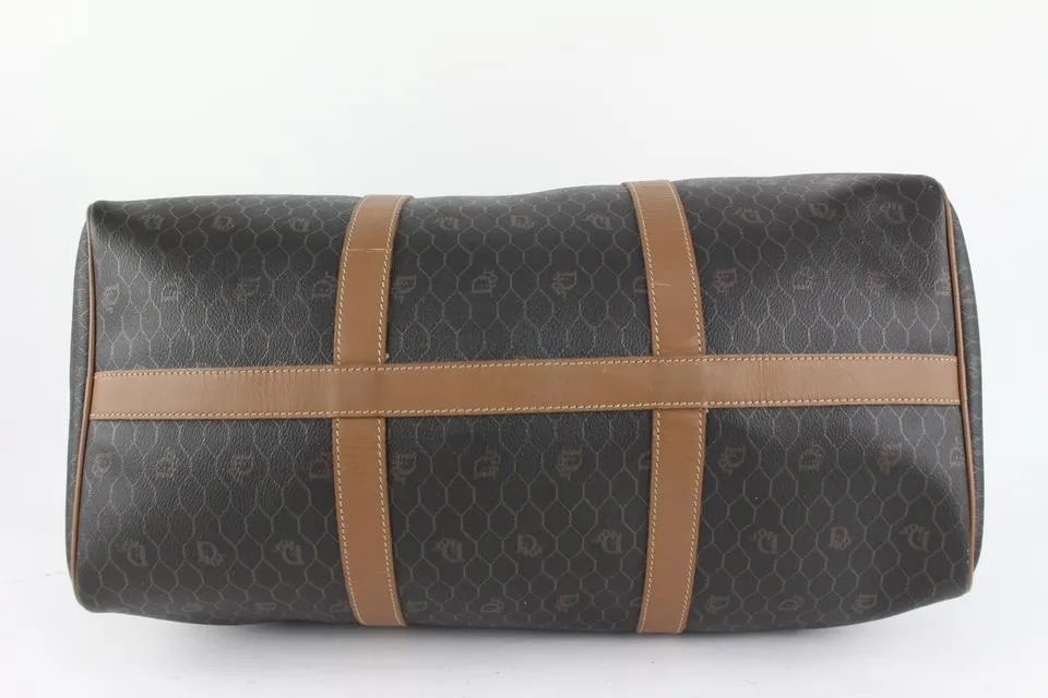 Dior Black Monogram Trotter Boston Duffle Bag 112d22