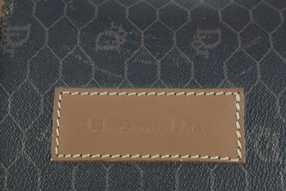 Dior Black Monogram Trotter Boston Duffle Bag 112d22