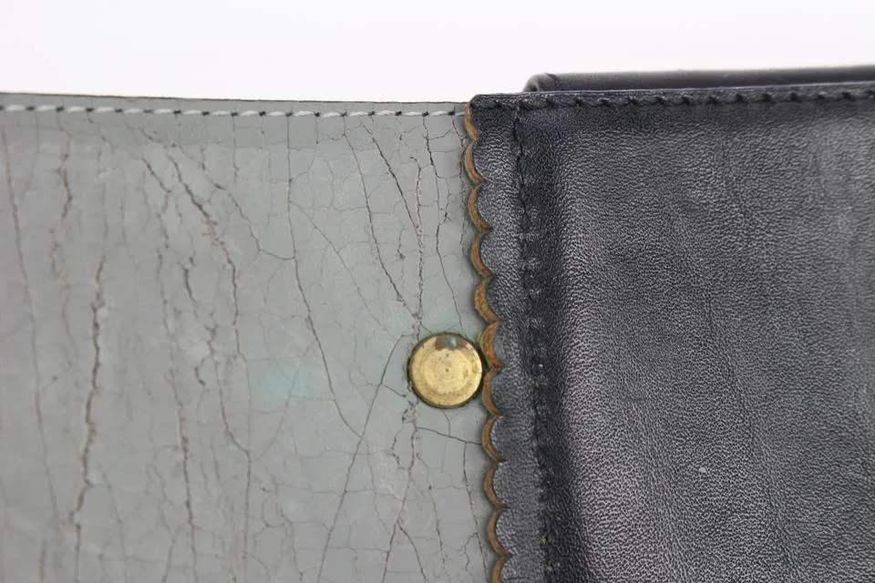 Dior Black x Gold Crystal Initials Belt 33da722